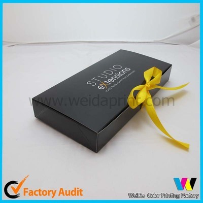 供应丝带假发盒与黑色假发盒 专业包装解决方案